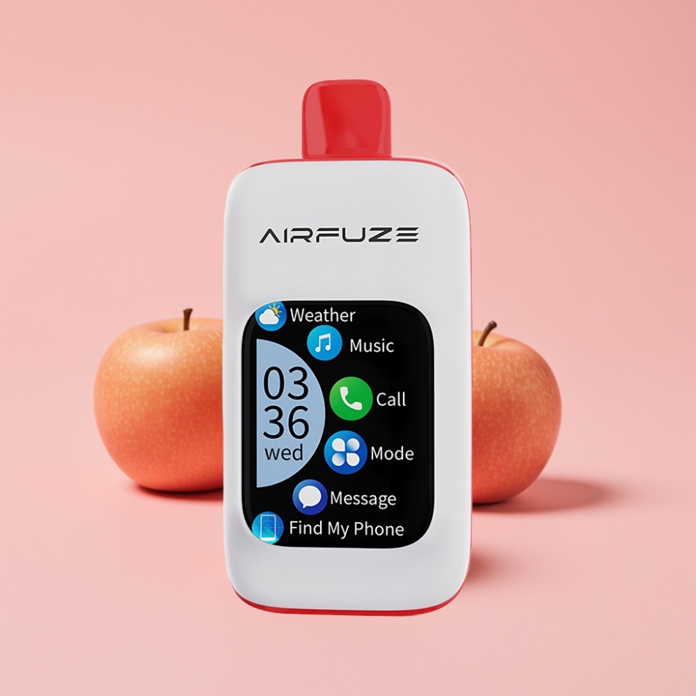 AirFuze Smart 30000 Пуфа Едноразов Вейп Тройна Ябълка 5% 900mAh Type-C