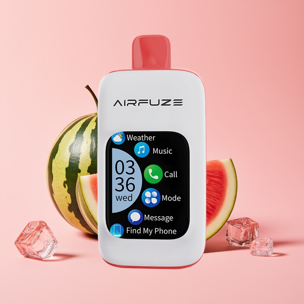 AirFuze Smart 30000 Пуфове Диспозейбъл Вейп Диня Лед с ТФТ Дисплей и Type-C