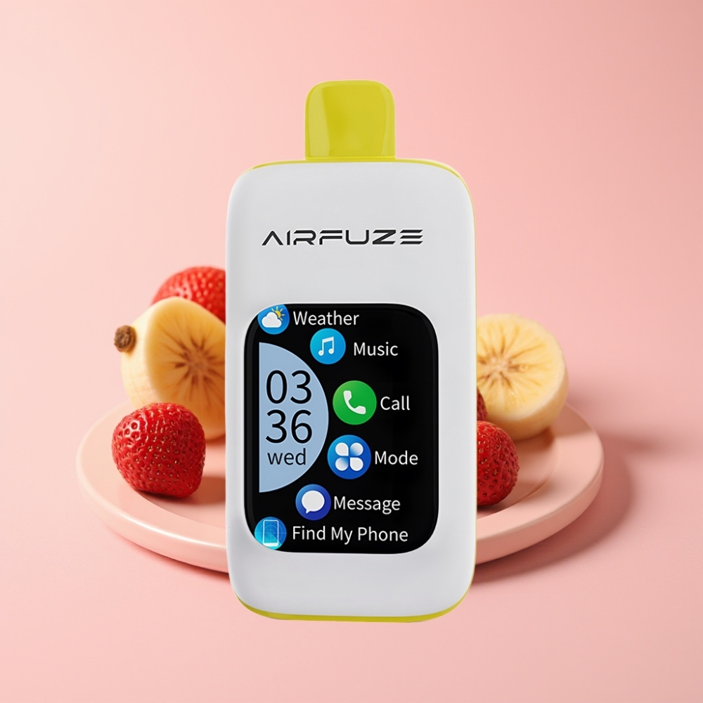 AirFuze Smart 30000 Пуфсa Disposable Вейп Ягода Банан 5% 900mAh Type-C