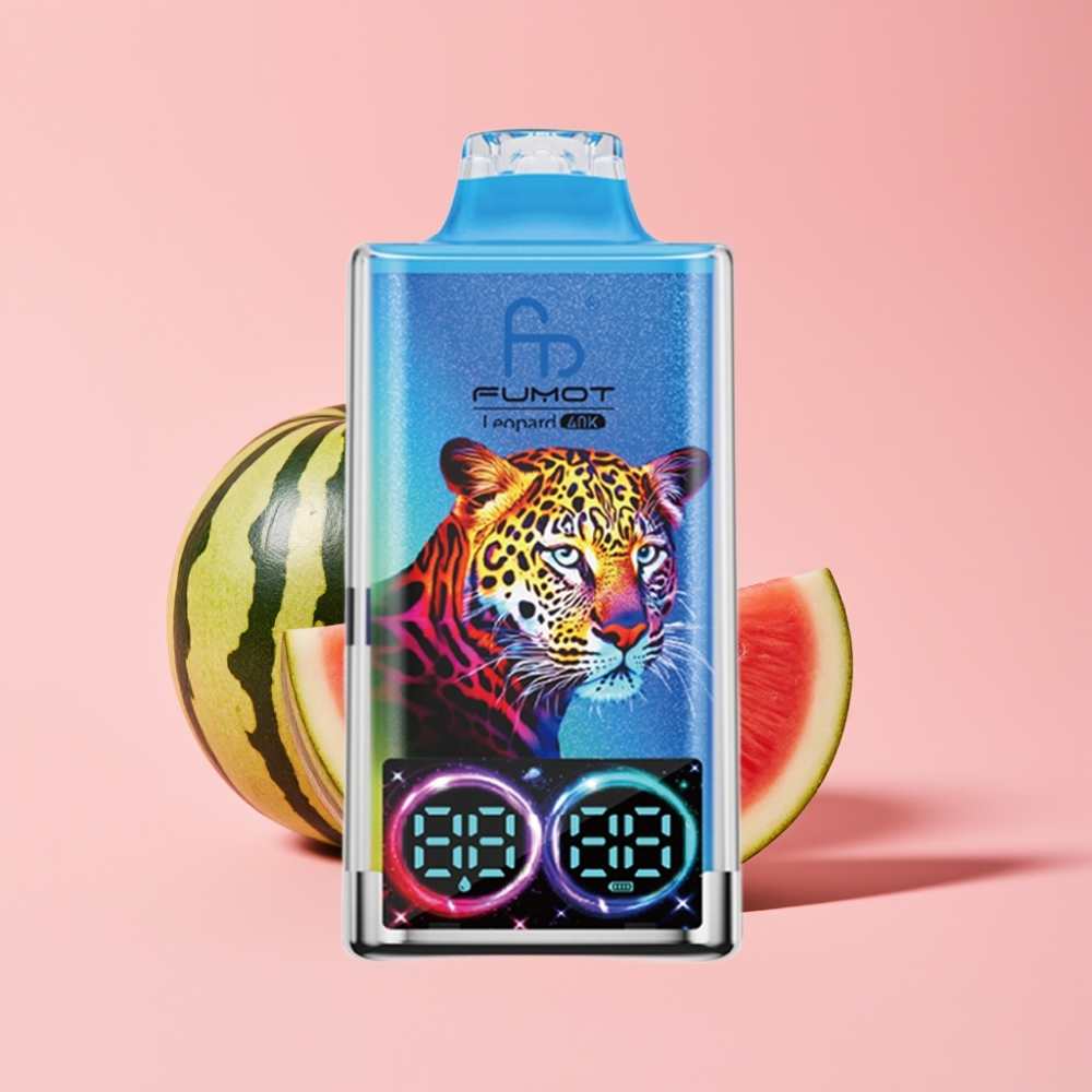 Fumot Leopard 40K Пуфса Едноразов Вейп Диня Дъвка, 700mAh, Type-C