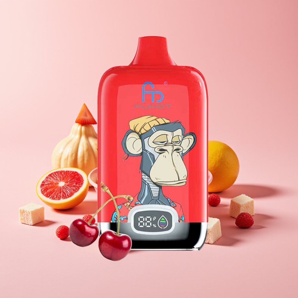 Fumot Tornado Digital Box 12000 Пуфса Disposable Vape Леден Сладолед