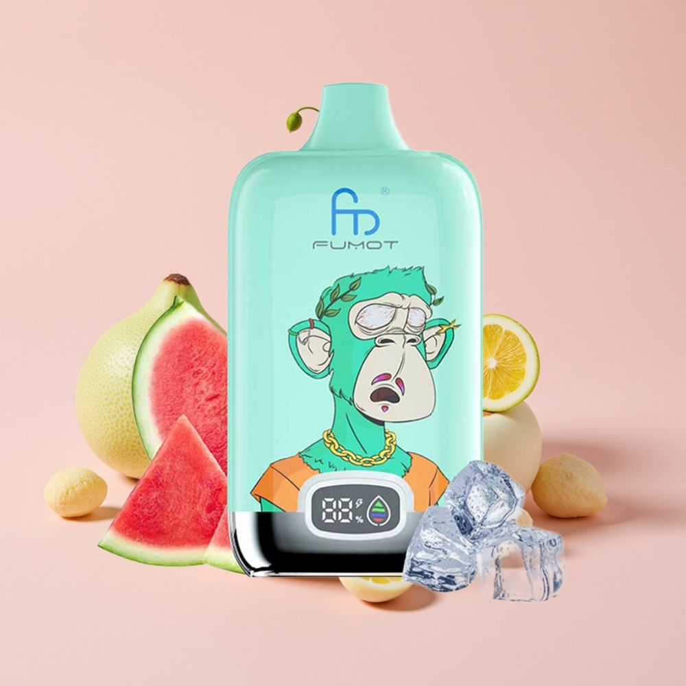 Fumot Tornado Digital Box 12000 Пуфове Disposable Vape Хладен Мента