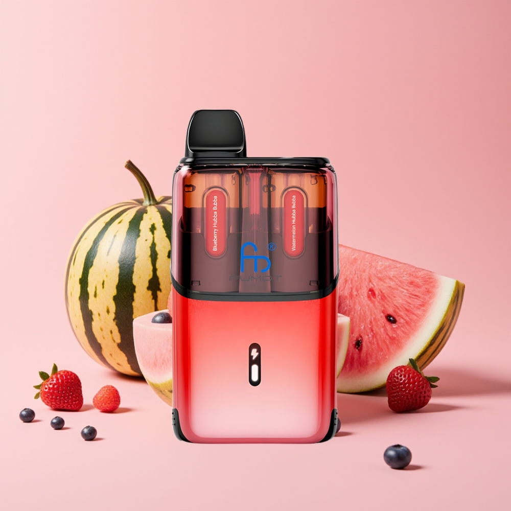 Fumot Ultra T32000 Дисупоузабъл Вейп 32000 Пуфа 800mAh Type-C Боровинка-Диня Hubba Bubba