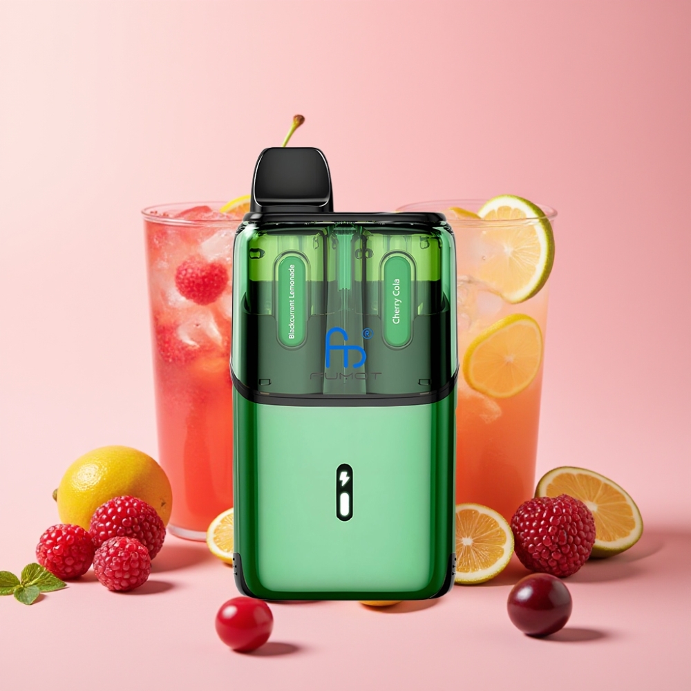Fumot Ultra T32000 Disposable Vape 32000 пуфове 800mAh Type-C Касис-Лимонада - Вишна Кола