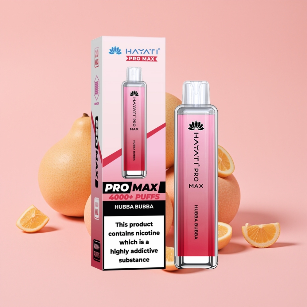 Hayati Pro Max 4000 Пуфс Disposable Vape Хъба Бъба vape Bulgaria