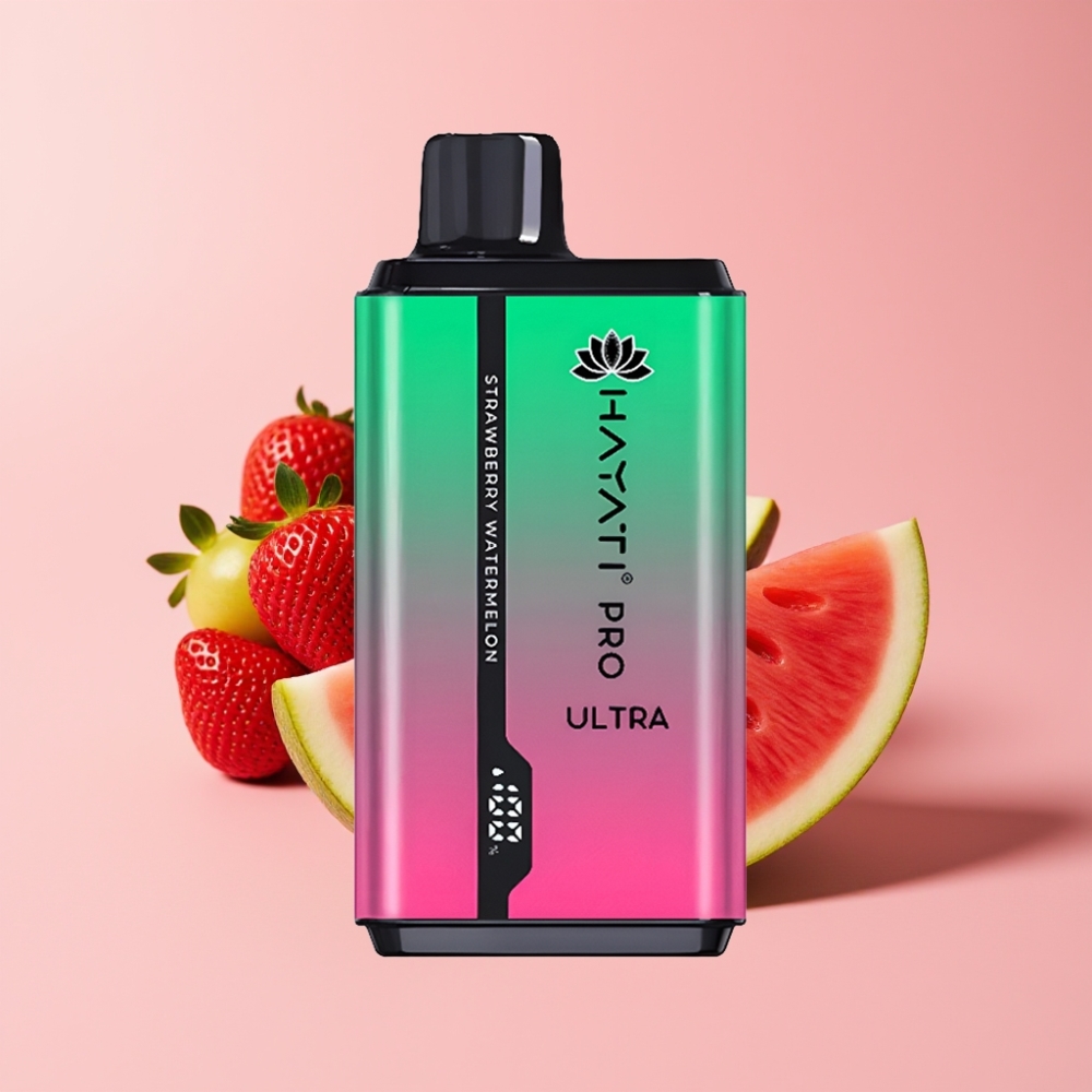 Hayati Pro Ultra 15000 Пуфса Диспоузабъл Вейп Ягода Диня 2×12ml 2% 850mAh