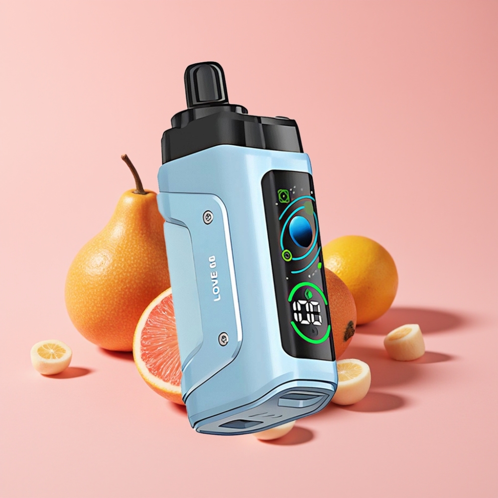Razz Bar Disposable Vape 45000 Пуфа Любов 66 1.0 Ohm Mesh Коил Регулируем Въздушен Поток
