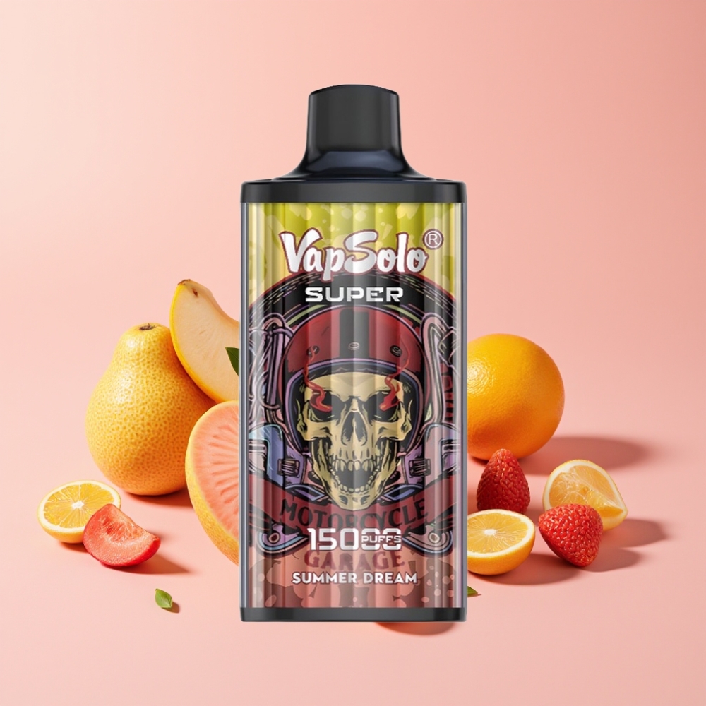 Vapsolo Super 15000 Пуфа Едноразово Вейп Лятна Мечта 40ml 850mAh Type-C