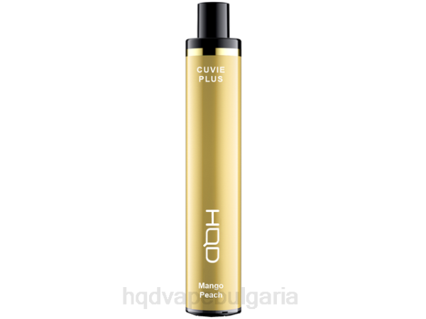 Best HQD Flavors - HQD CUVIE PLUS вейп за еднократна употреба V2P4217 манго праскова