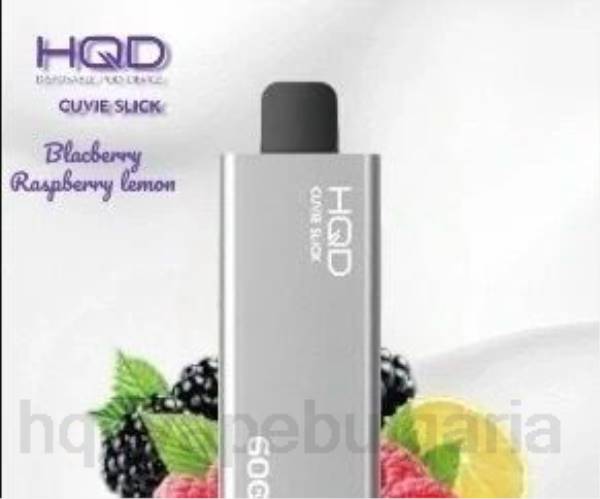 HQD Vape Bulgaria - HQD CUVIE SLICK 6000 впръсквания V2P441 къпина малина лимон