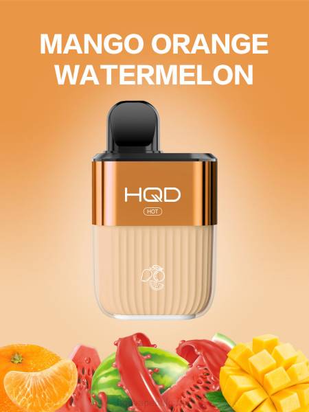 HQD Disposable Vape - HQD HOT 5000 впръсквания V2P460 манго портокал диня