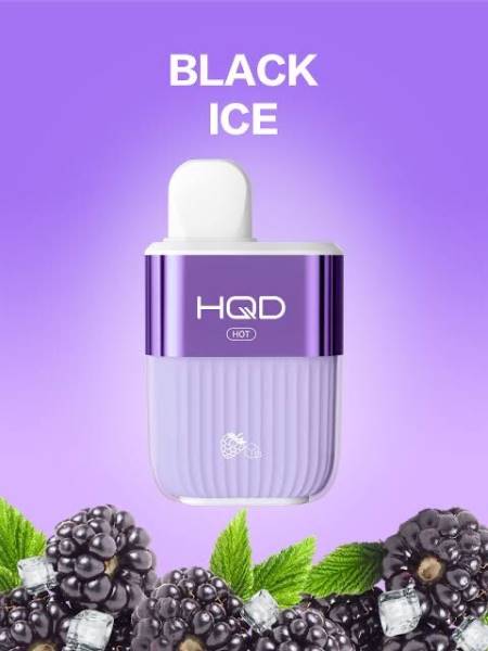 HQD България - HQD HOT 5000 впръсквания V2P462 черен лед
