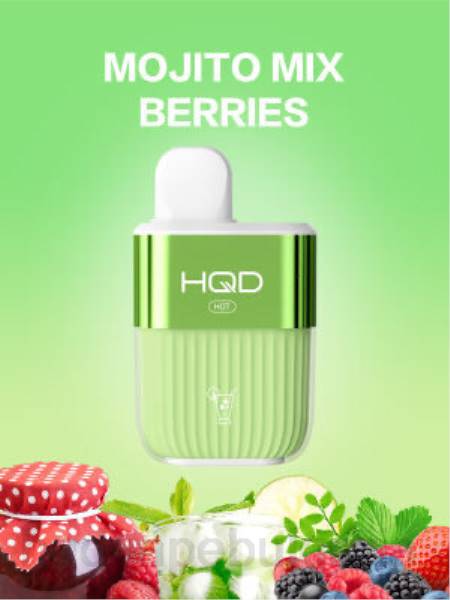 HQD Vape Bulgaria - HQD HOT 5000 впръсквания V2P461 мохито микс от плодове
