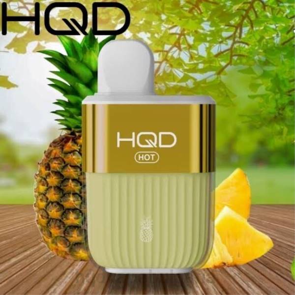 HQD Vapes Online - HQD HOT 5000 впръсквания V2P465 ананас