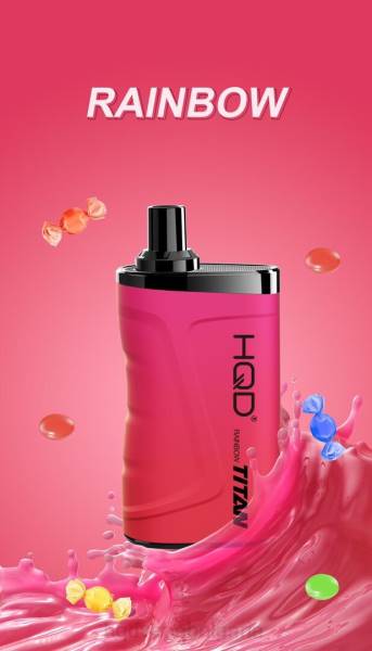 Best HQD Flavors - HQD TITAN 7000 впръсквания V2P47 дъга