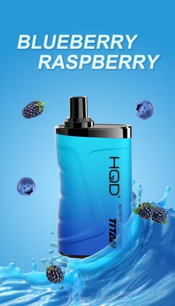 HQD Disposable Vape - HQD TITAN 7000 впръсквания V2P410 боровинка малина