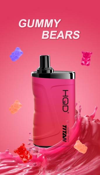 HQD Vape Flavours - HQD TITAN 7000 впръсквания V2P418 гумени мечета