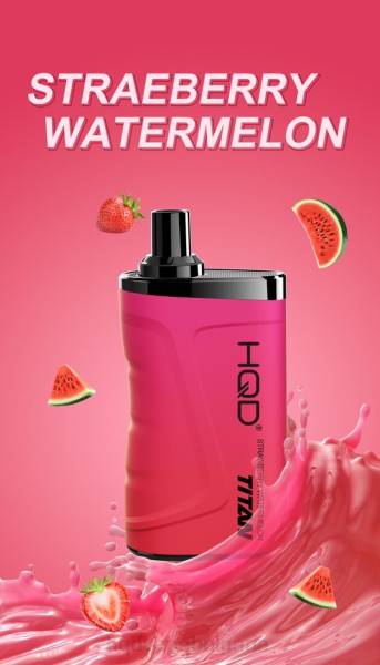 HQD Vape Store - HQD TITAN 7000 впръсквания V2P49 ягодова диня