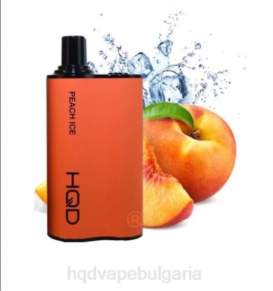 Best HQD Flavors - HQD BOX 4000 впръсквания V2P487 прасковен лед
