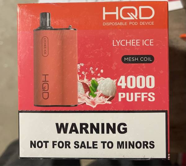 HQD Disposable Vape - HQD BOX 4000 впръсквания V2P4110 лед от личи
